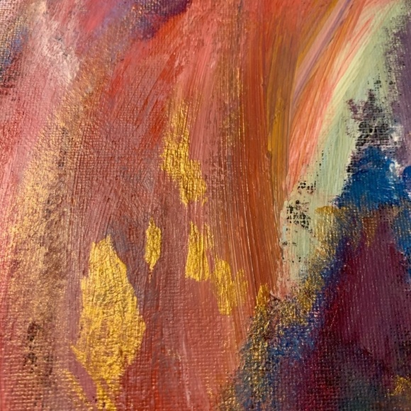 Lovely Star * Original Artwork Canvas Painting Art - Picture 8 of 8